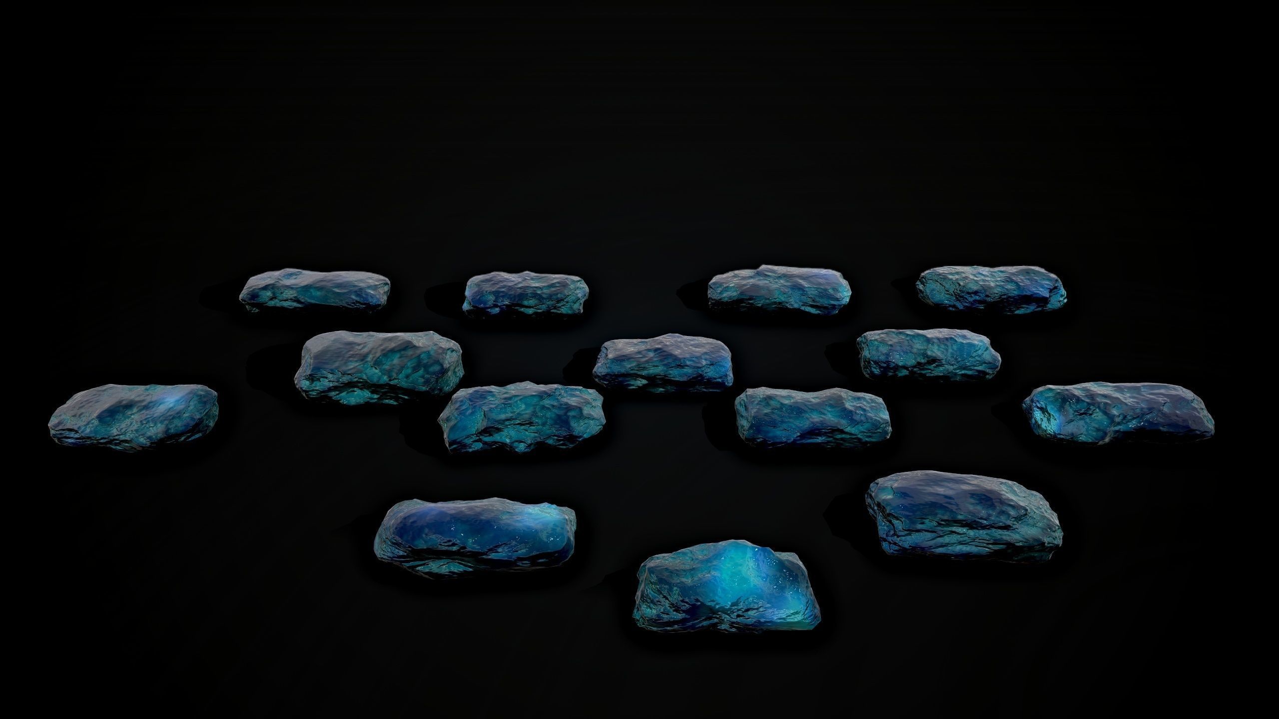 Stones pack Vol 1 Low-poly 3D model_20
