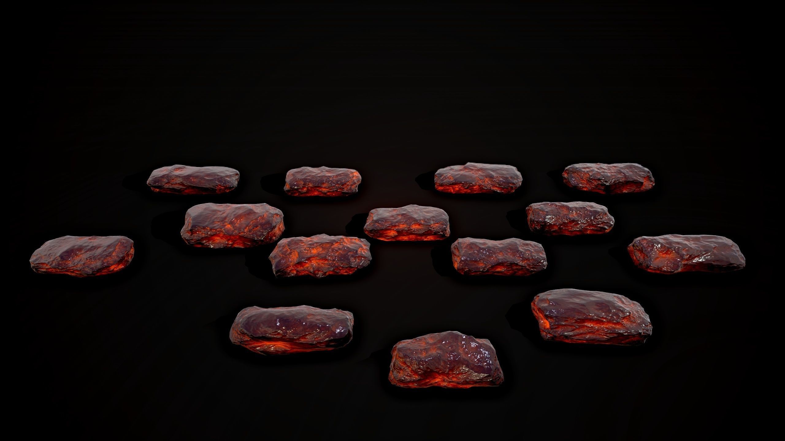 Stones pack Vol 1 Low-poly 3D model_18