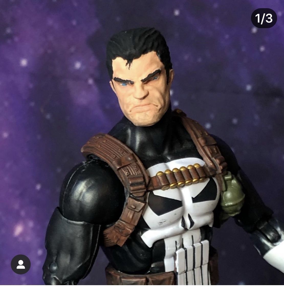 Punisher Head MCOC 3D print model_1