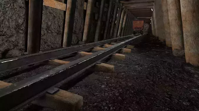 Underground Coal Mine Tunnel