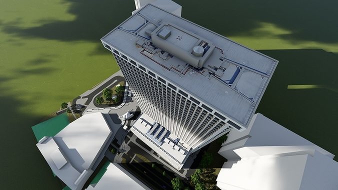 One New York Plaza NYC 3D model