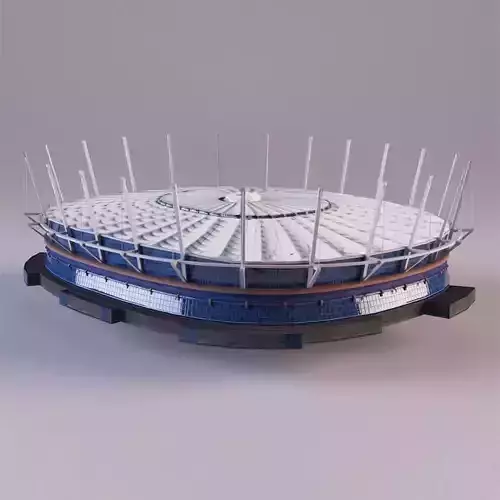 BC-Place Vancouver -  Stadium Low-poly 3D model