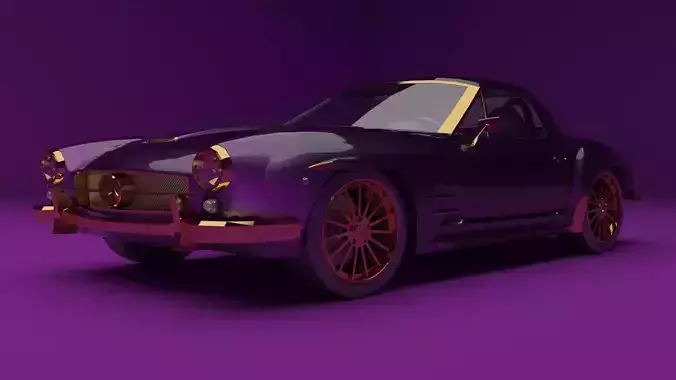 Classic mercedes car