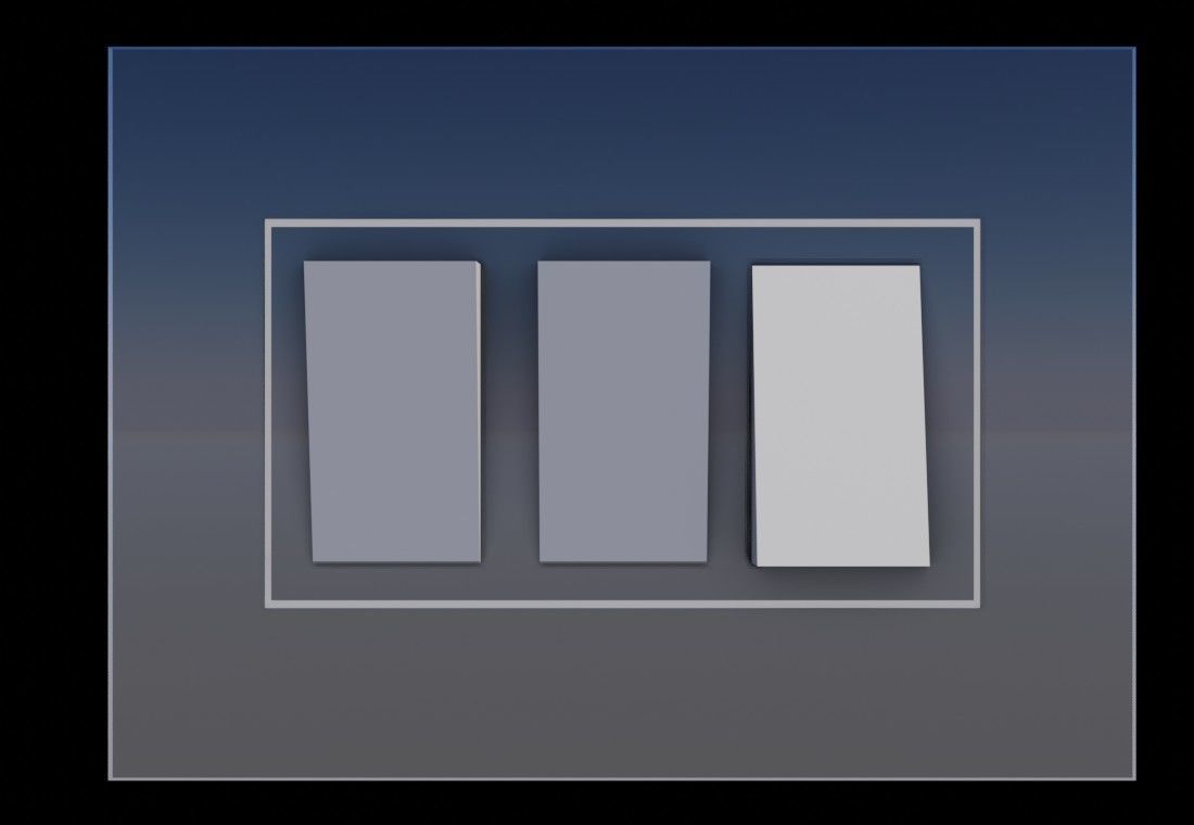 Electric Wall Socket Switch 3D models Low-poly 3D model_8