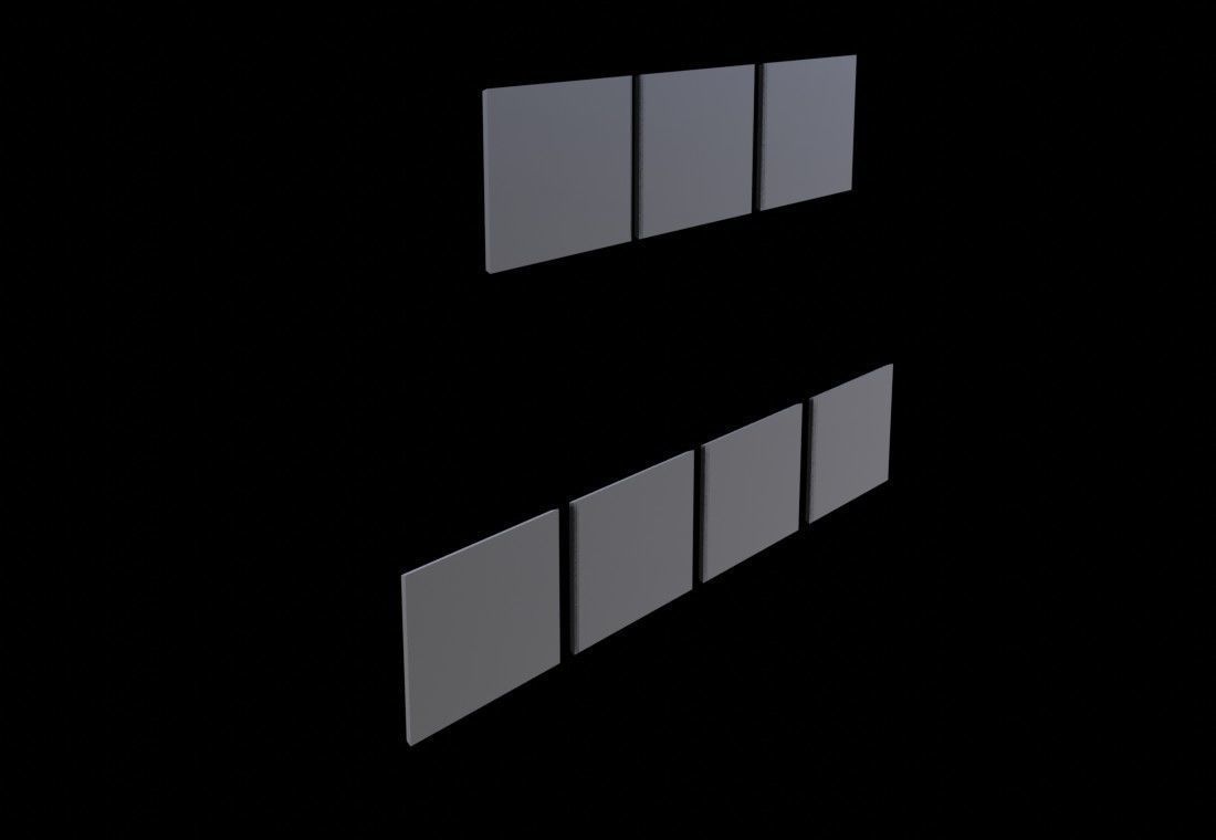 Electric Wall Socket Switch 3D models Low-poly 3D model_5