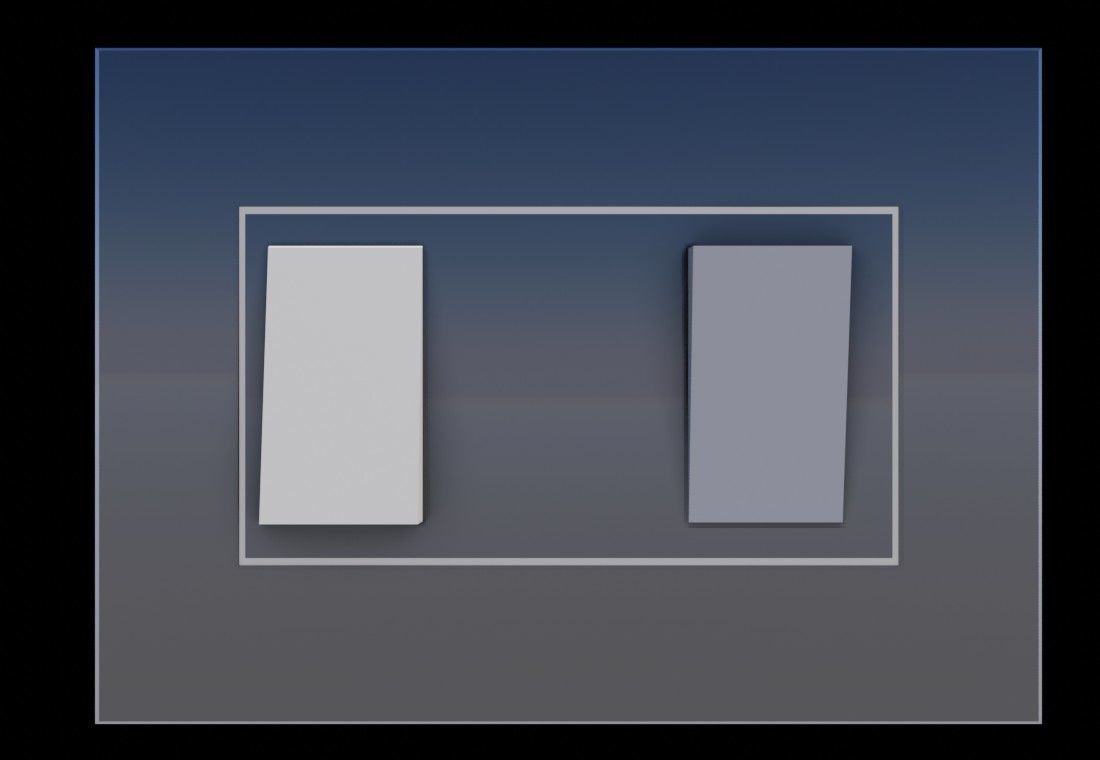 Cooling fan Differential switch Electric Wall 3D Model Collection_9