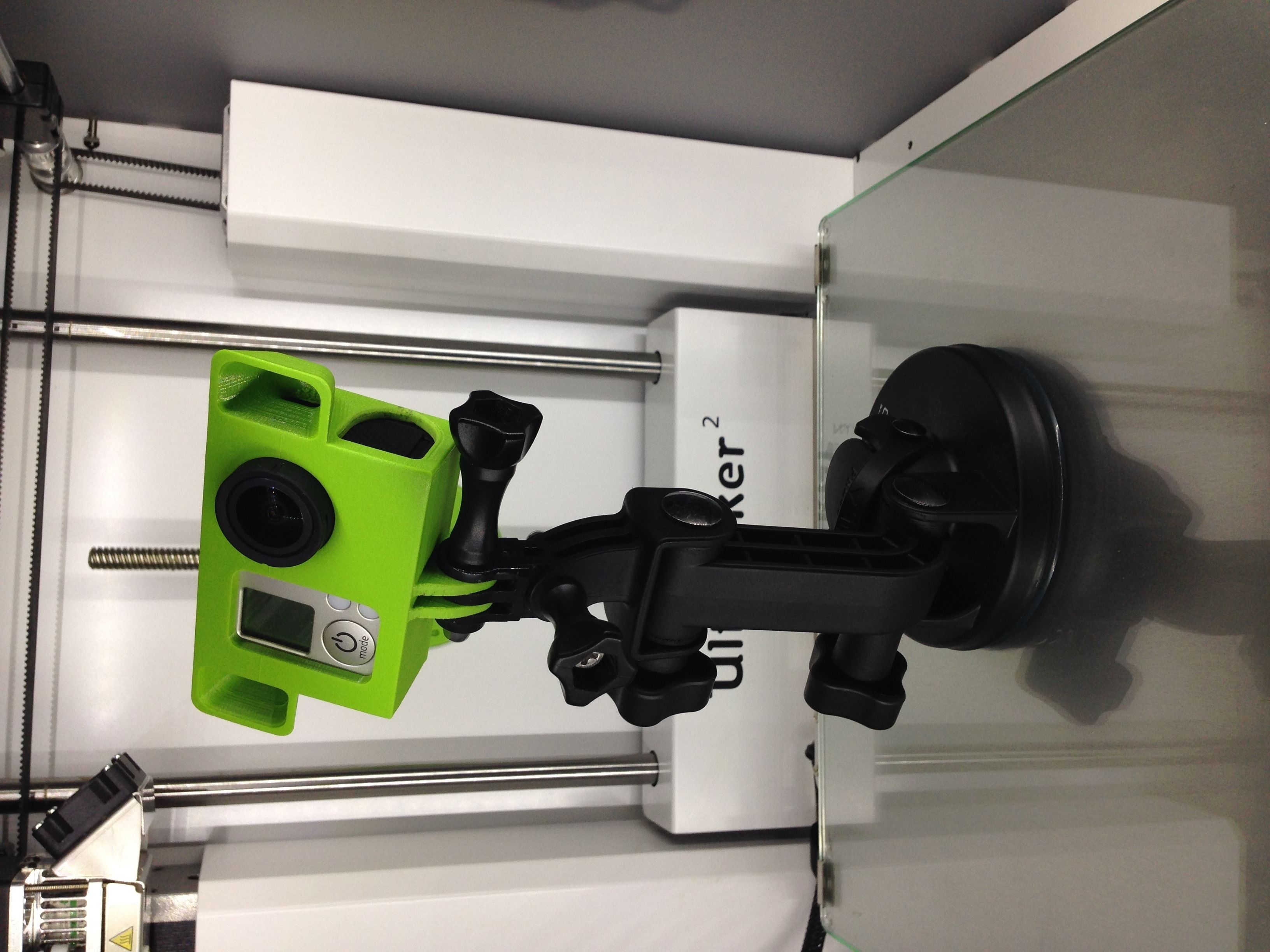 GoPro Hero 3 Mount 3D Model 3D printable STL