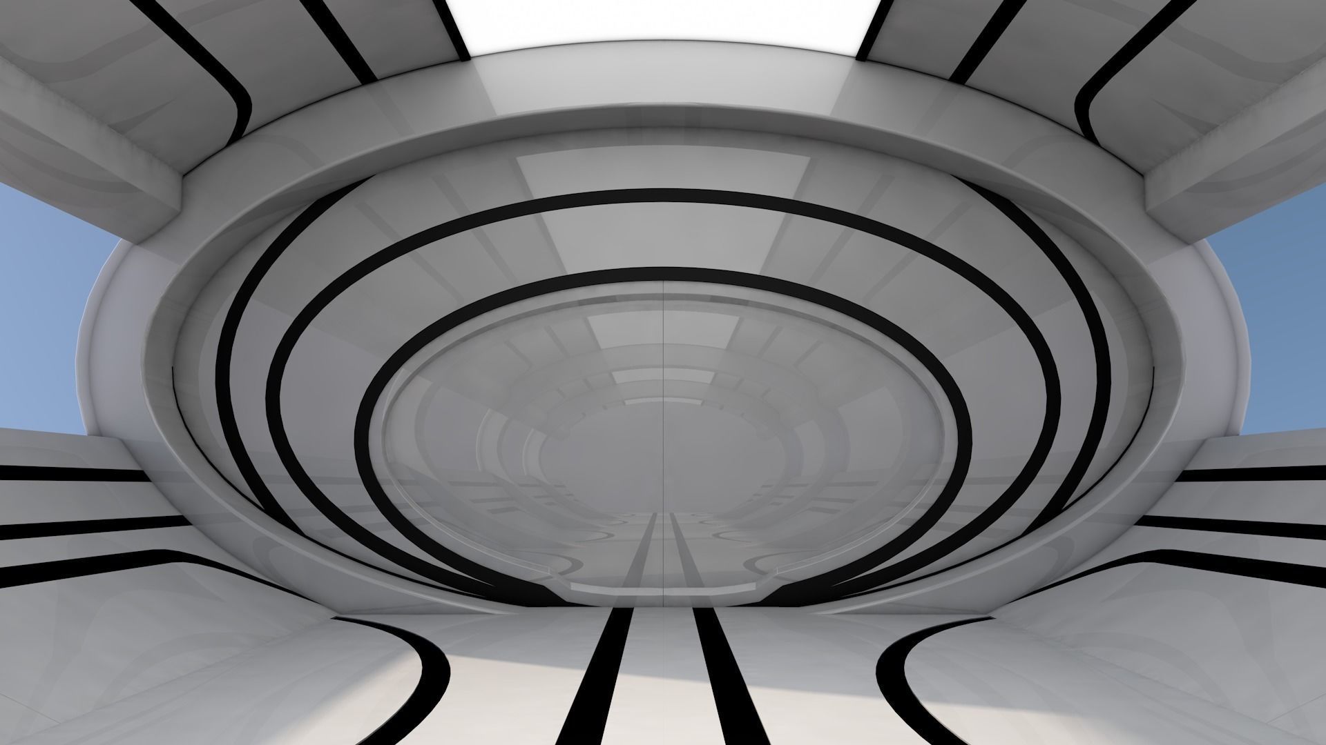 Sci Fi Interior 3D model_4