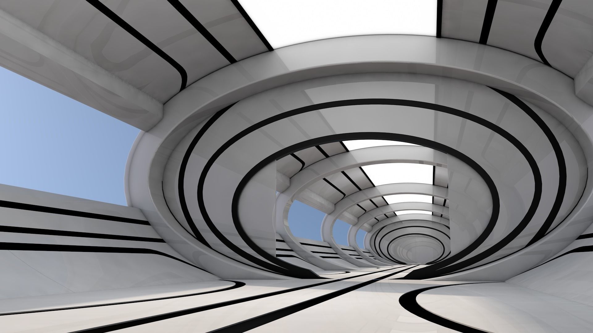 Sci Fi Interior 3D model_6