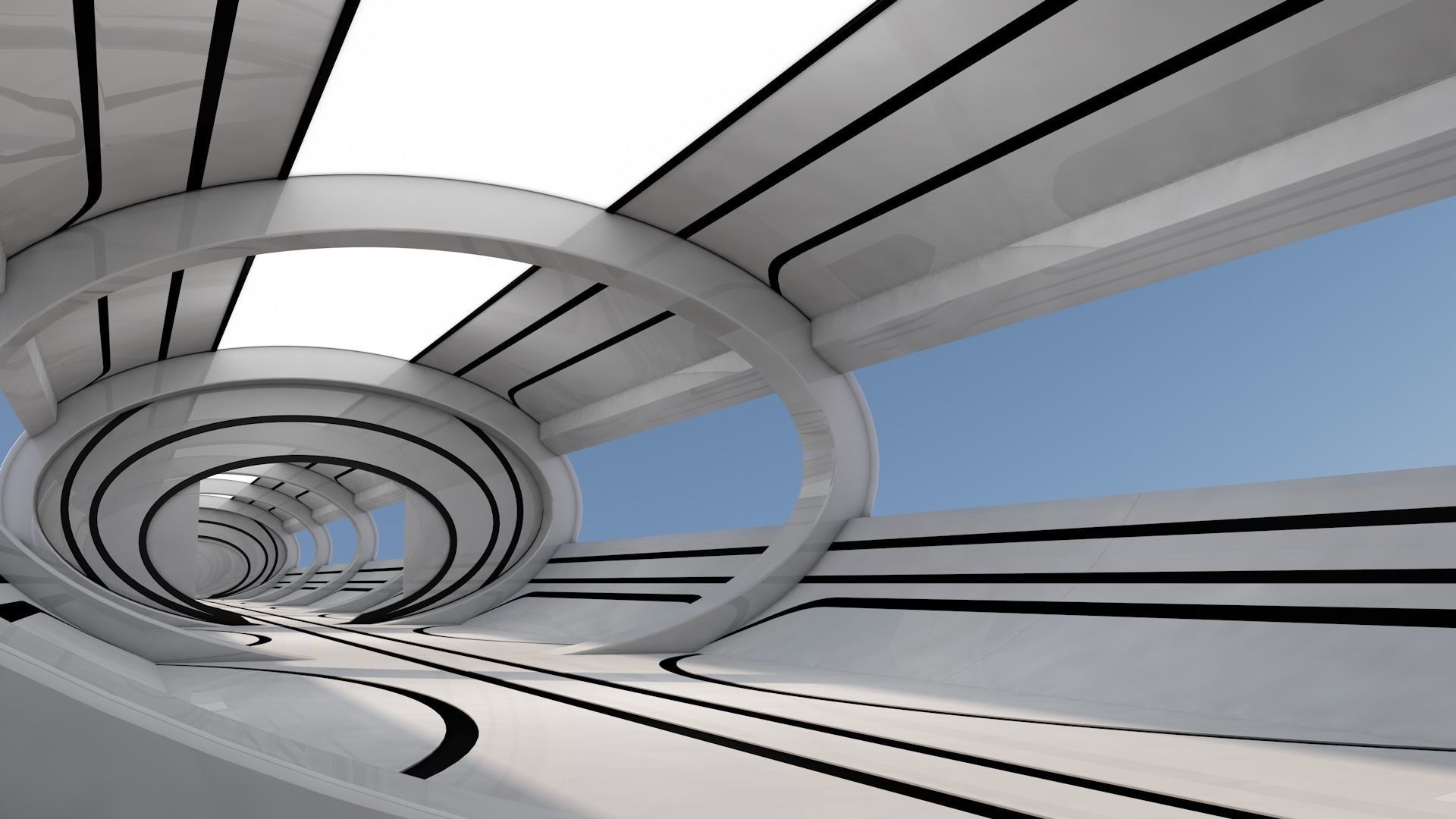 Sci Fi Interior 3D model_8