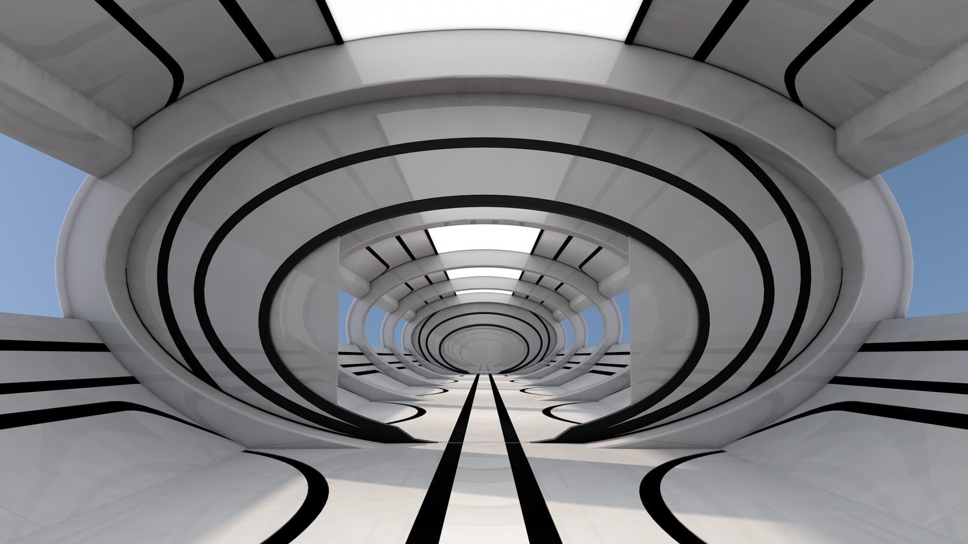 Sci Fi Interior 3D model_5