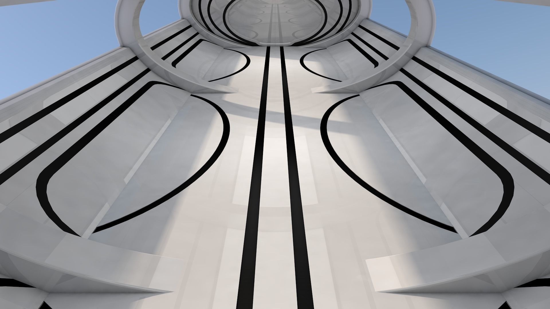 Sci Fi Interior 3D model_2