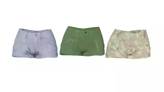 Cargo shorts 3 pack