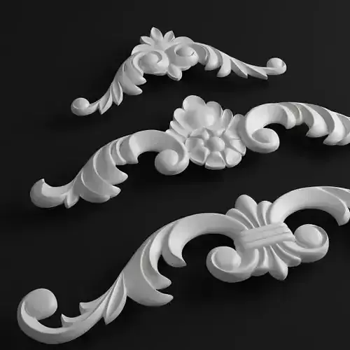 Gaudi decor 3D model