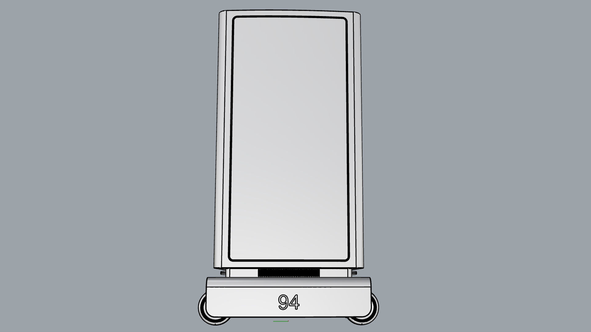 Generic Delivery Robot 01 7 Drawers 3D model_18