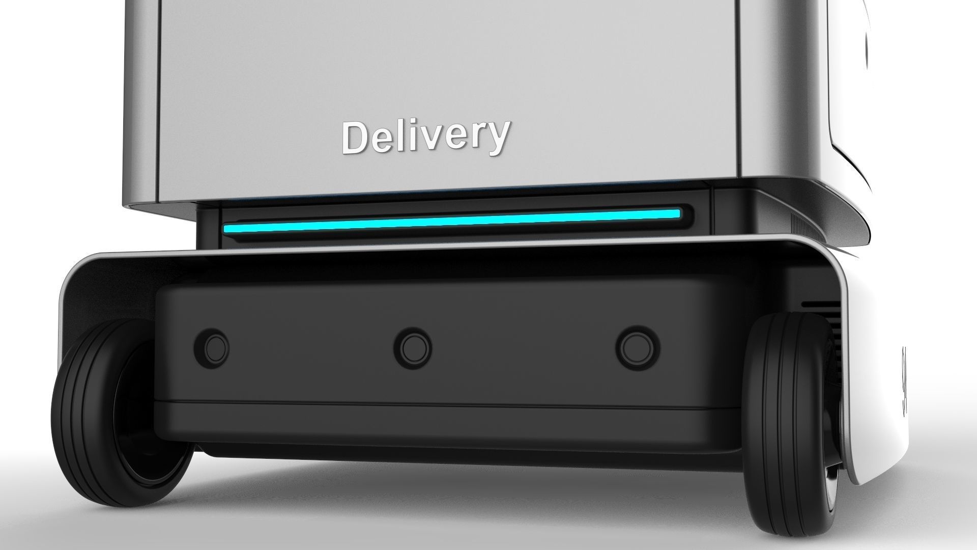 Generic Delivery Robot 01 7 Drawers 3D model_11