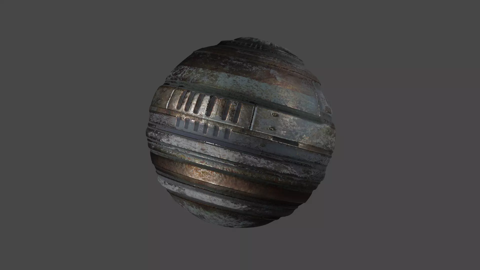 Sci fi material 3D model_0