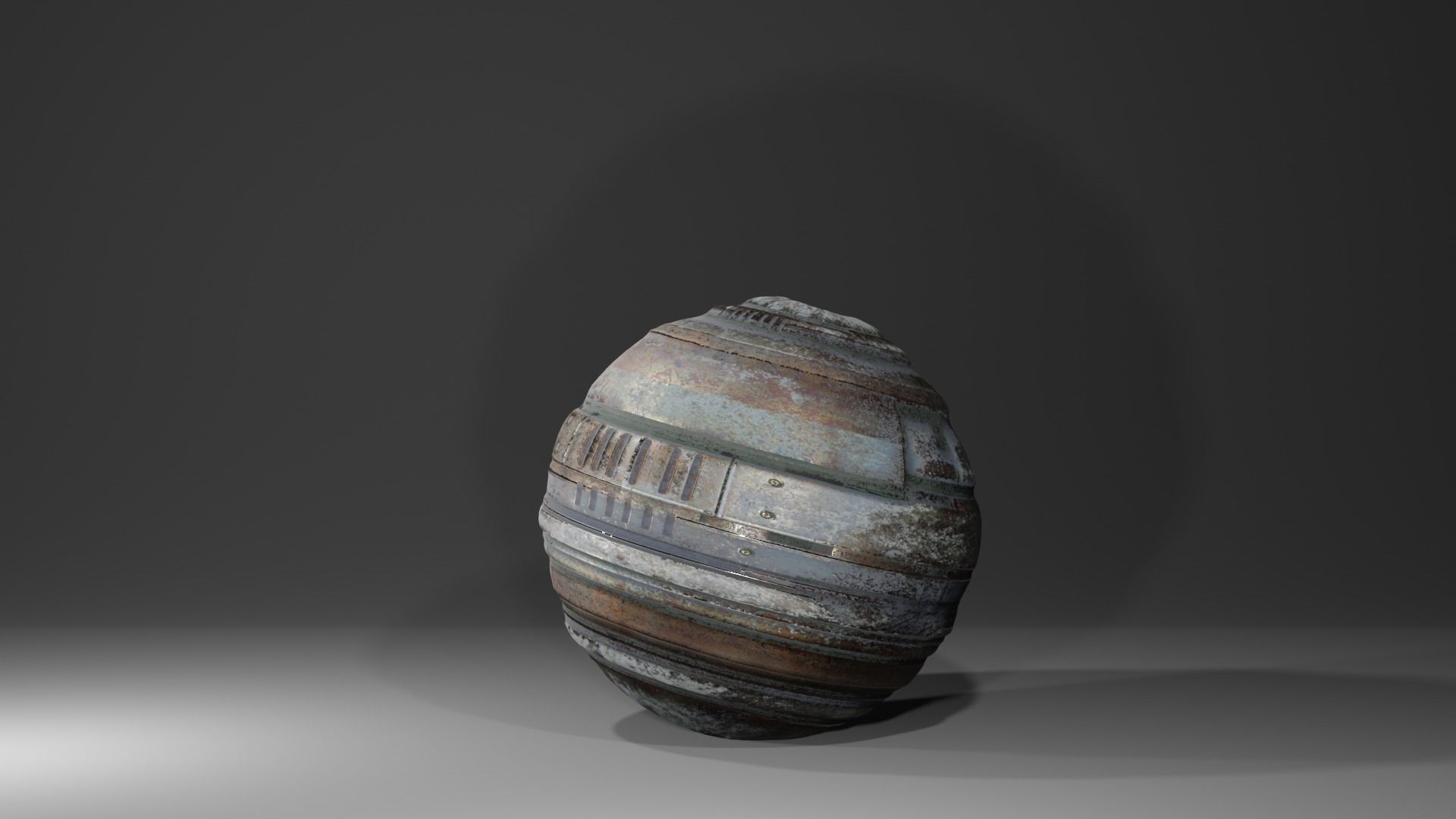 Sci fi material 3D model_1