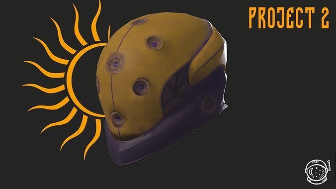 Project 2 - Sunny Dust  Low-poly 3D model