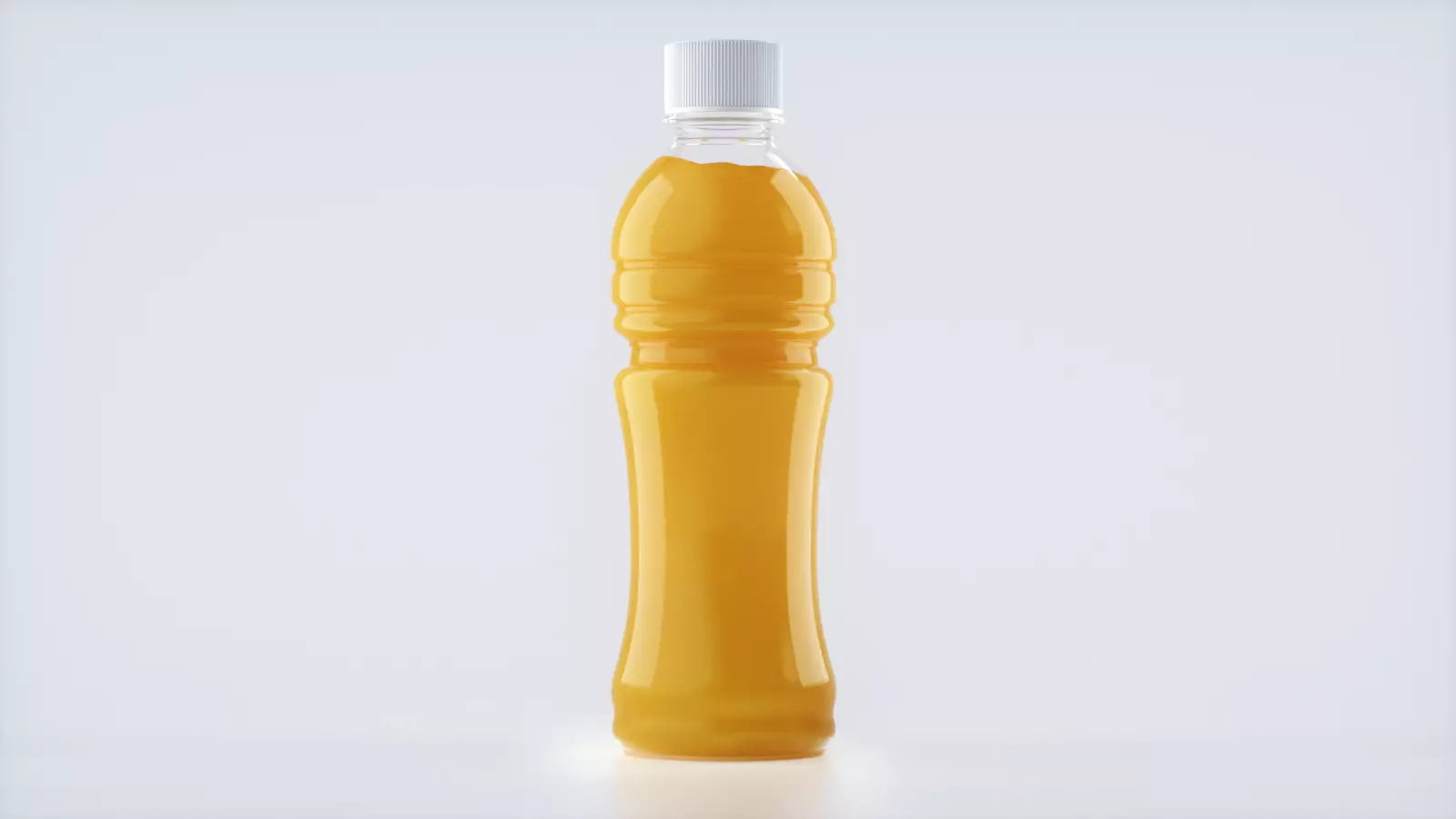 Bottle Juice Splash Animated 3D model_0