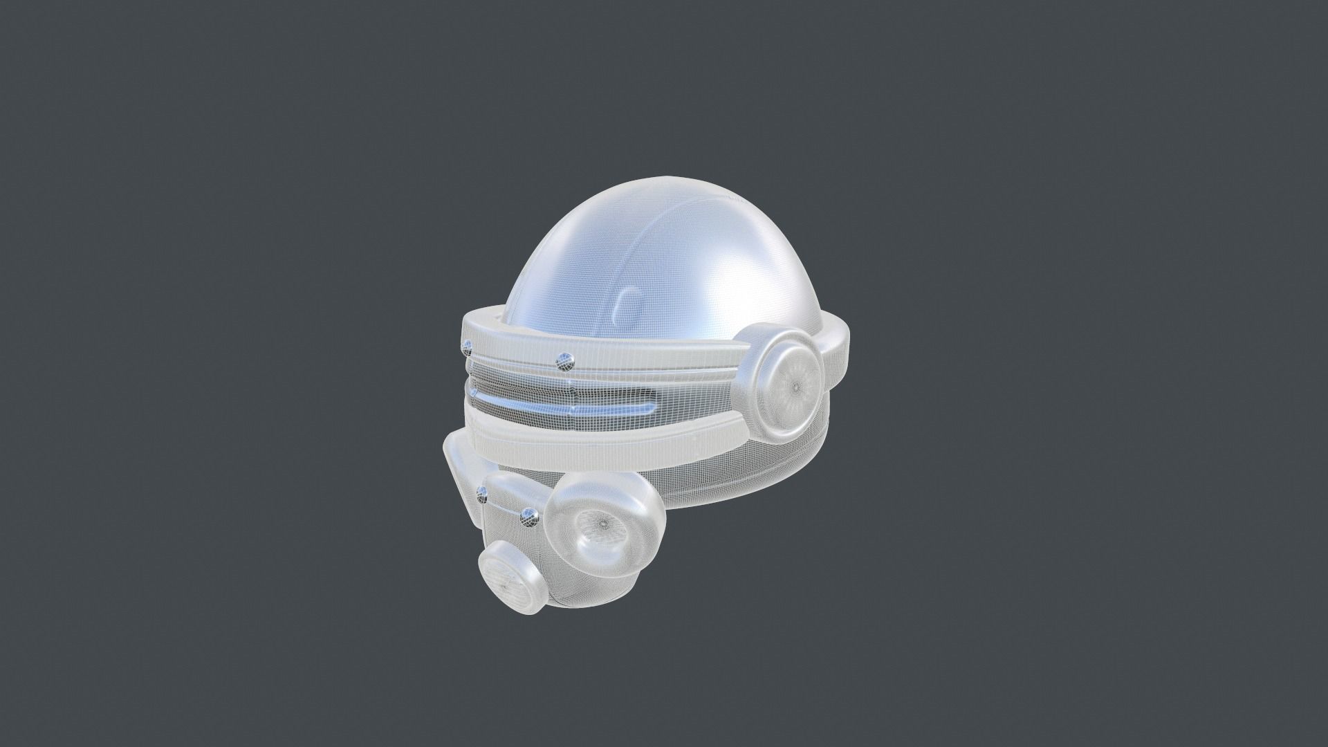 helmet high poly sculpt 3d printable ver 7 3D model 3D model_8