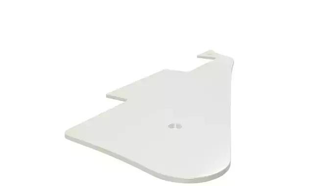 Les Paul standard pickguard for 3d printing 3D print model
