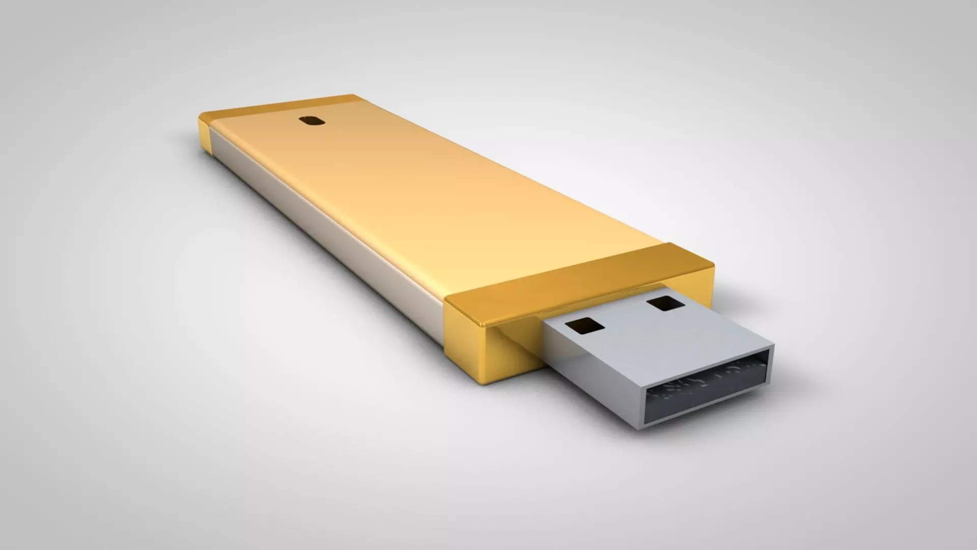 USB Pendrive 3D model_0