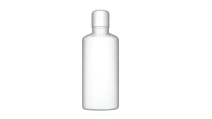 3D plastic bottle