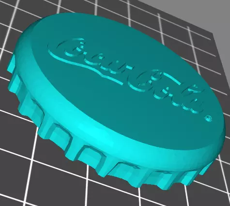 cork coca-cola Free 3D model