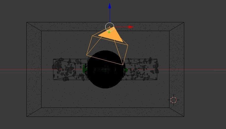 Planet bursting Low-poly 3D model_18