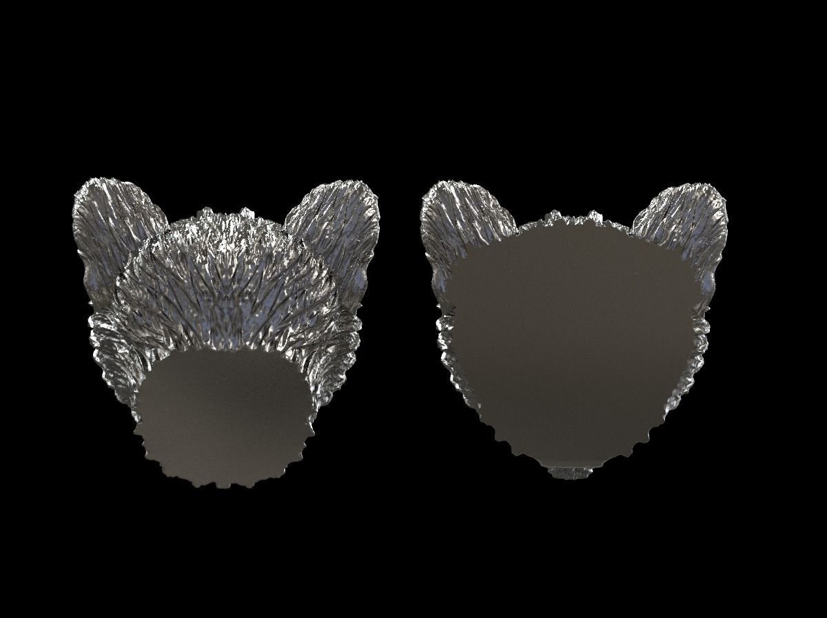 Marten head 3D print model 3D print model_21