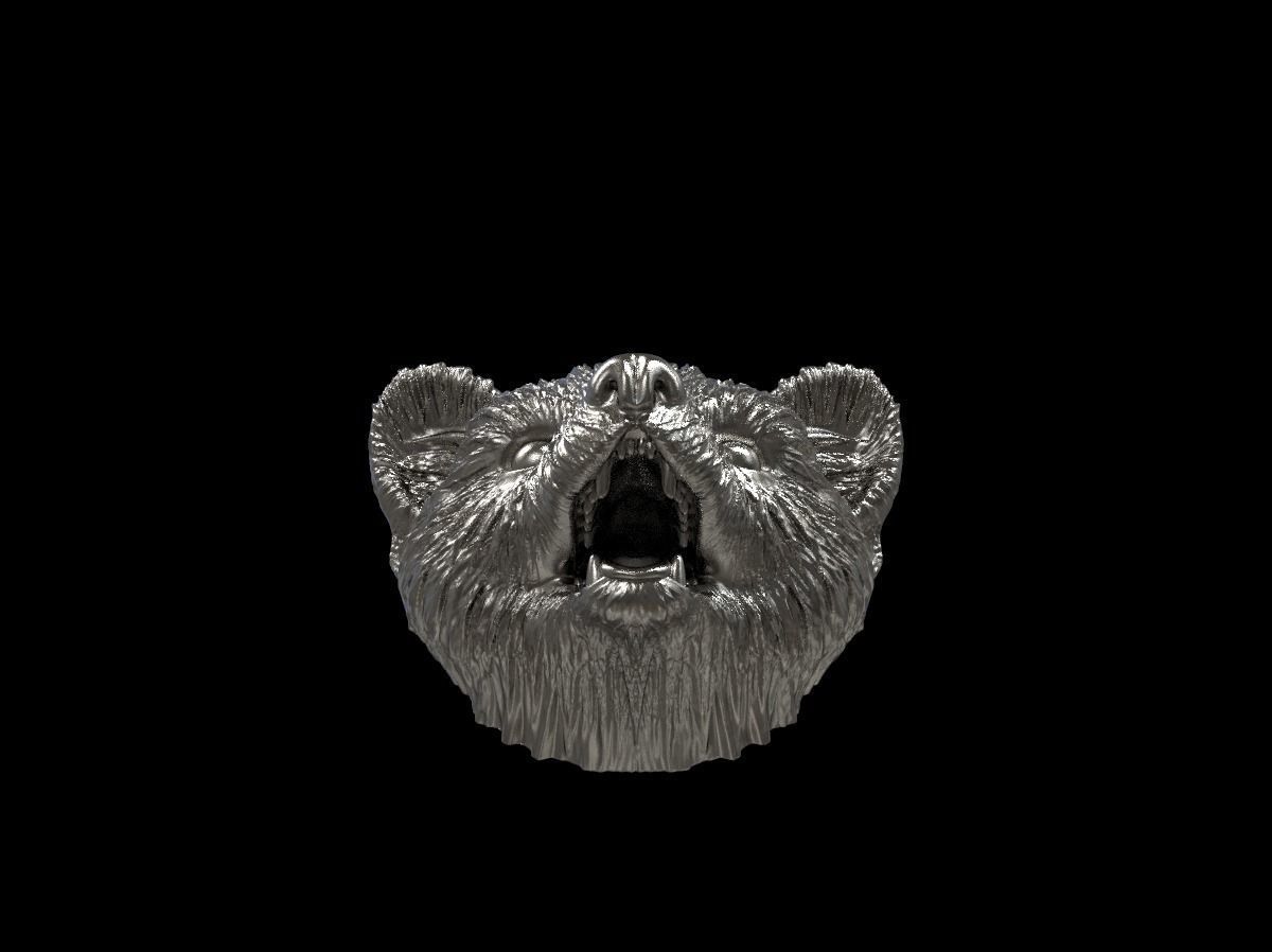 Marten head 3D print model 3D print model_31