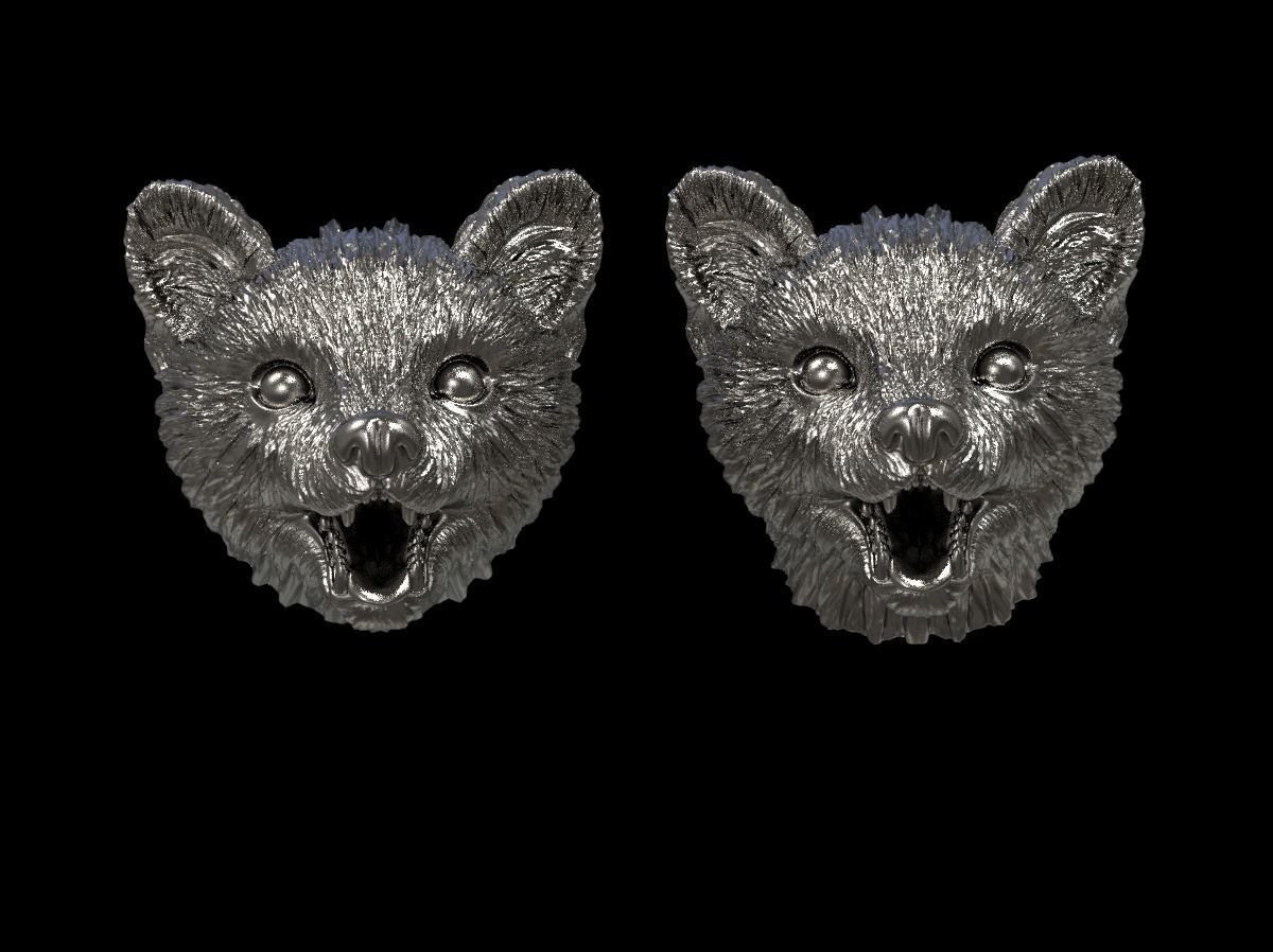 Marten head 3D print model 3D print model_7