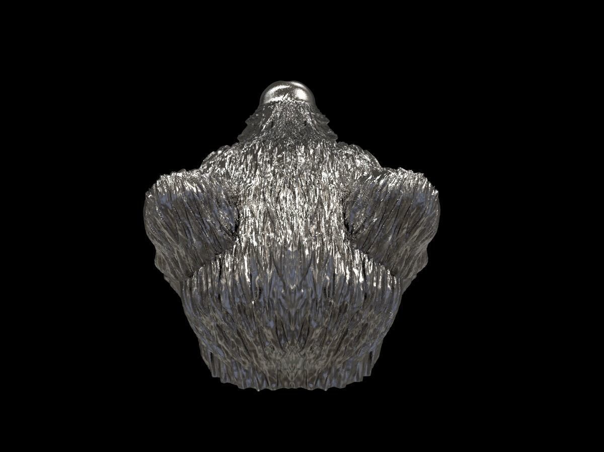 Marten head 3D print model 3D print model_28