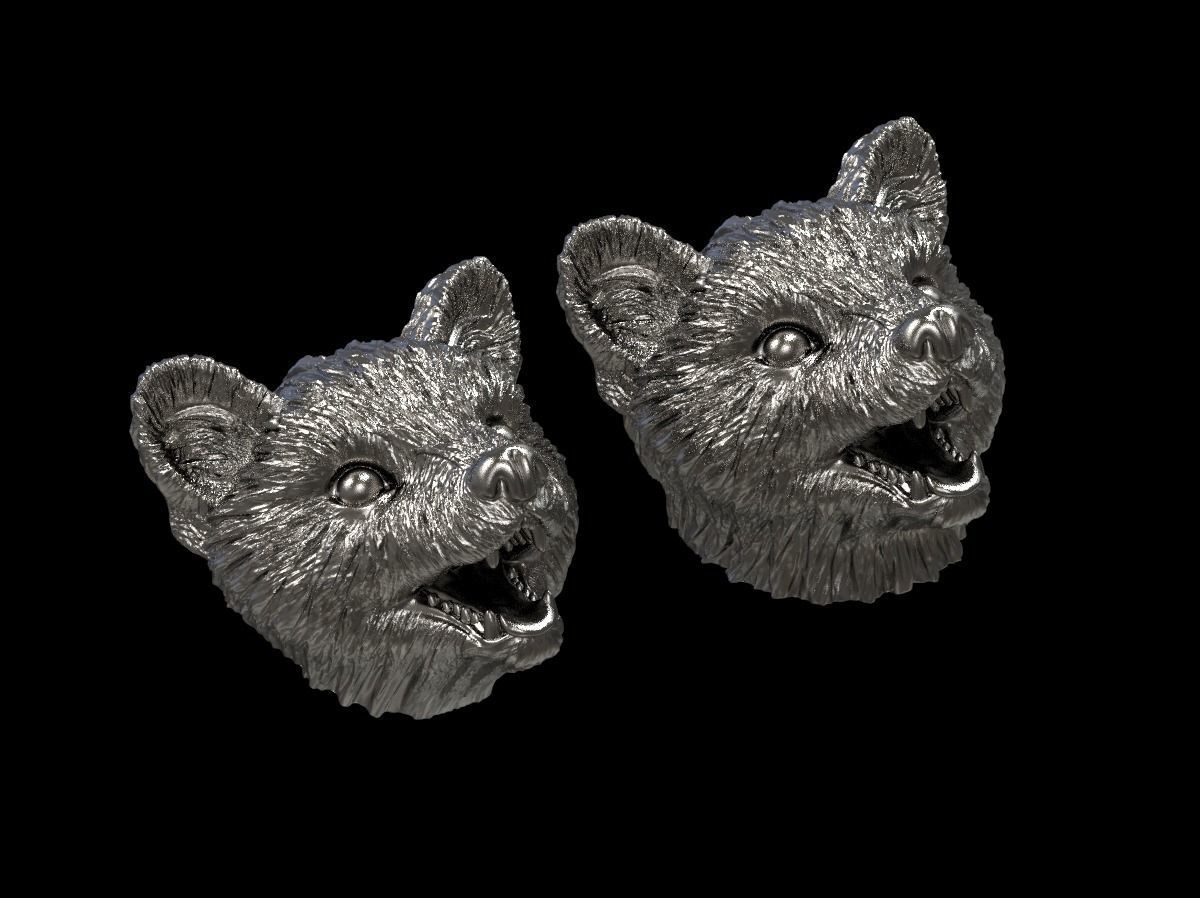 Marten head 3D print model 3D print model_2