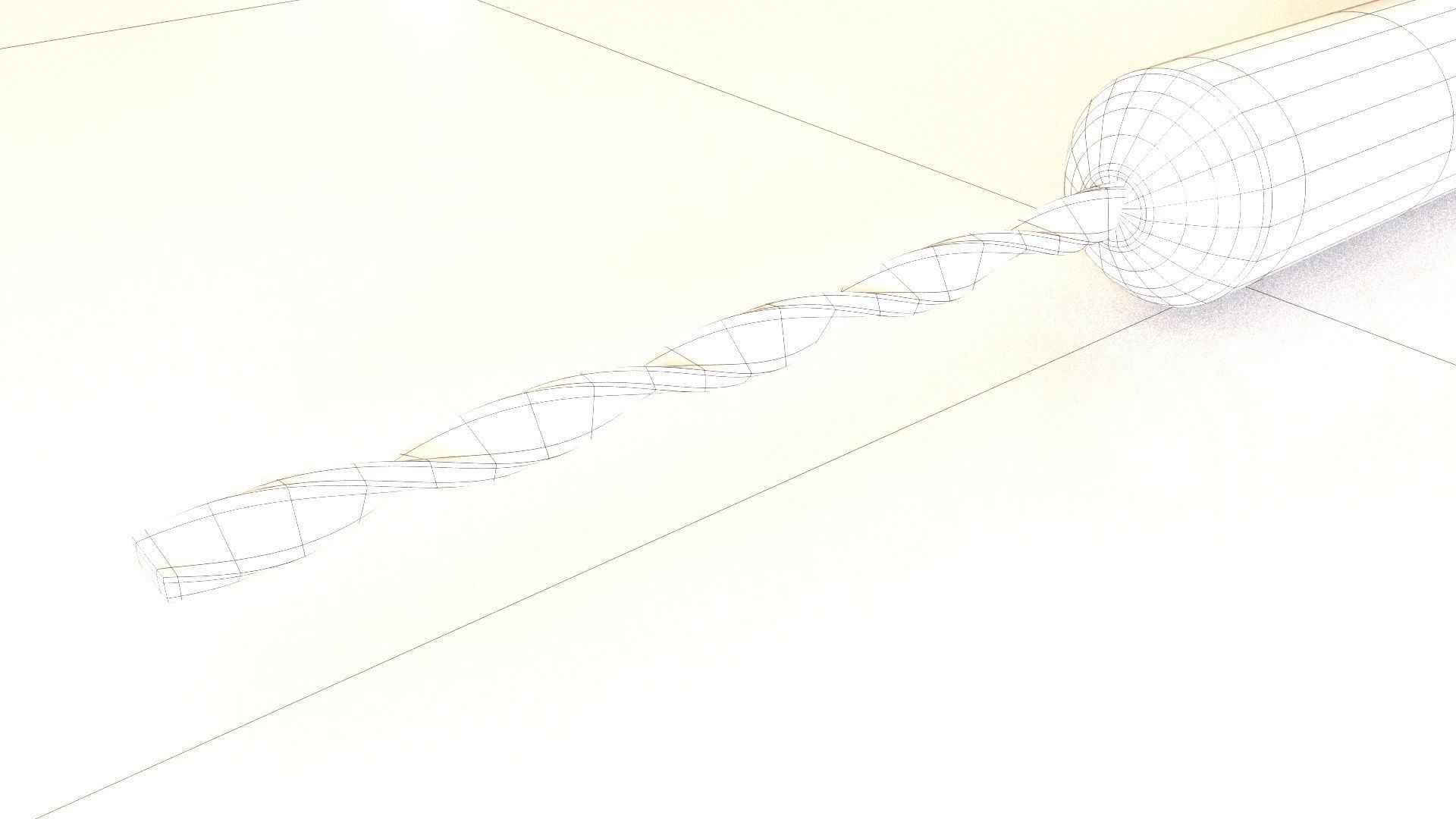 clay sculpture tools 1 3D Model Low-poly 3D model_5