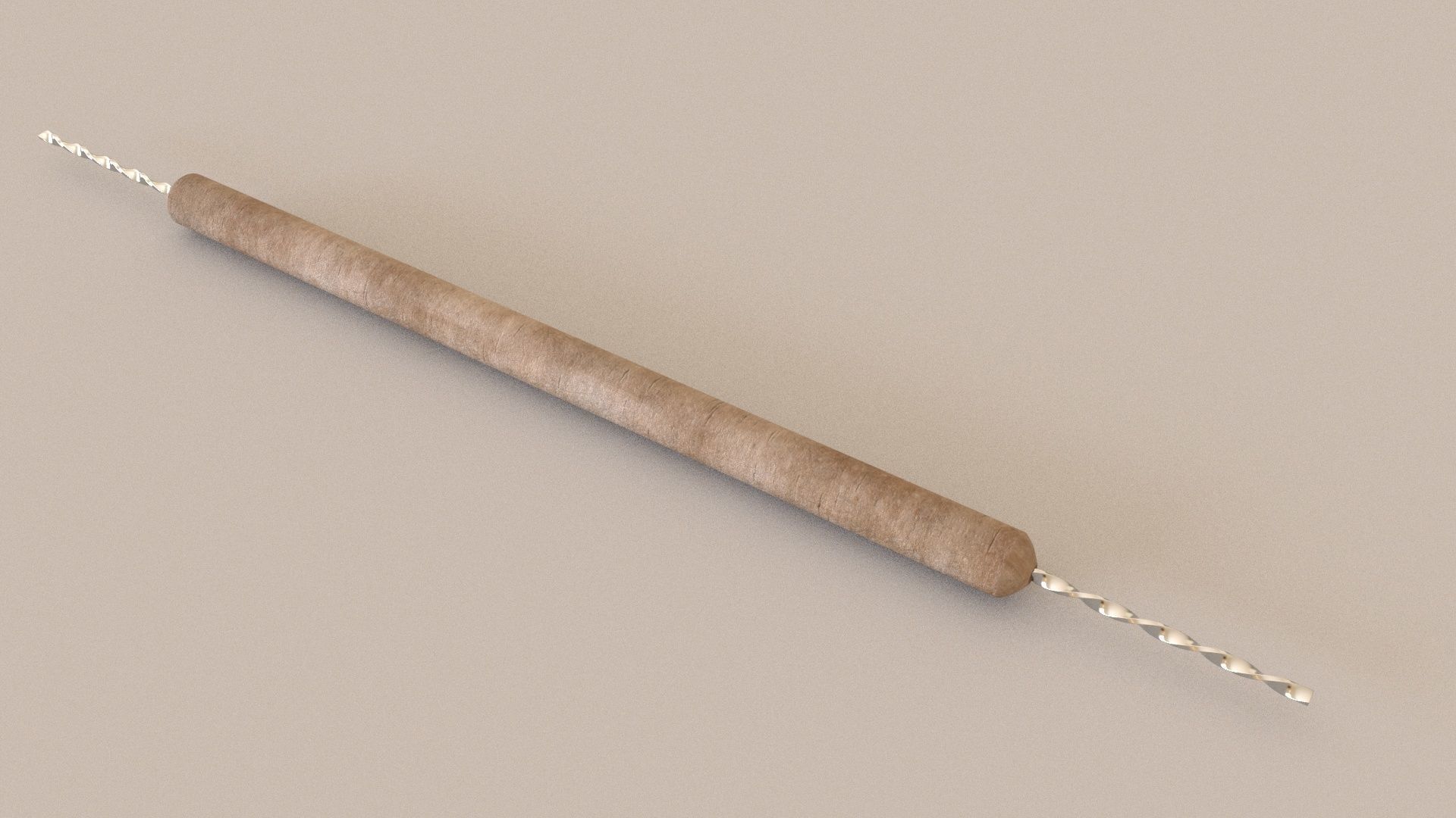 clay sculpture tools 1 3D Model Low-poly 3D model_2