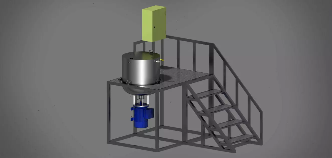 Mixer Industries 3D model_0
