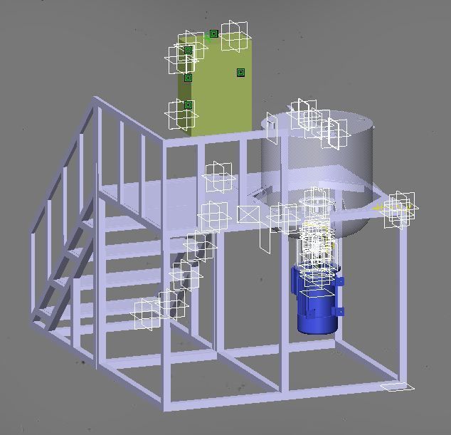 Mixer Industries 3D model_1