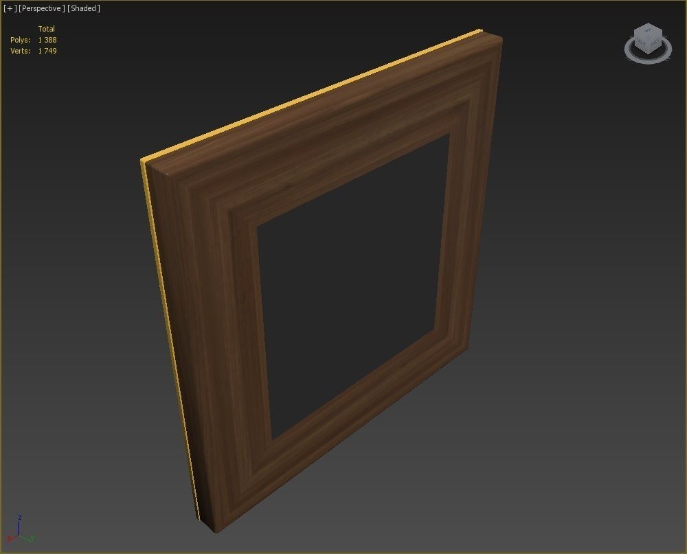 Wall clock 3D model_16