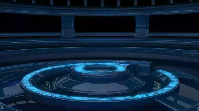HUD Scene 3D model