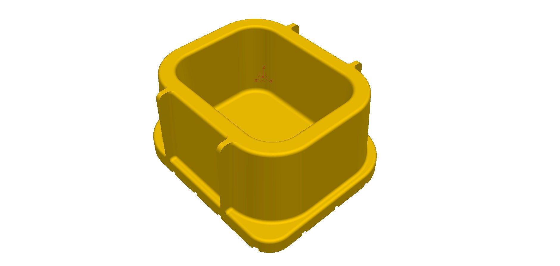 McDonalds Sauce Cup Holder 3D model 3D printable CGTrader
