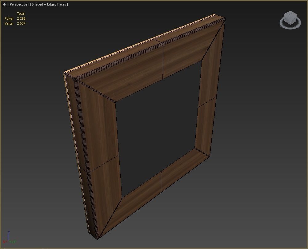 Wall clock 3D model_17