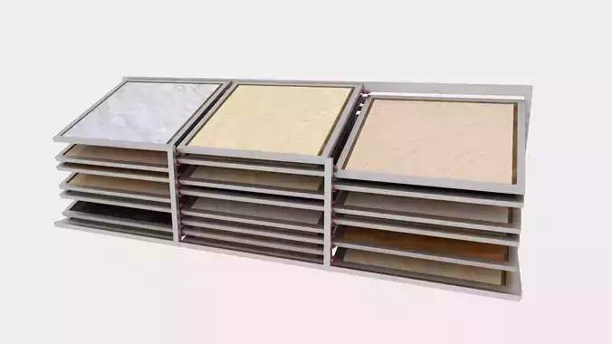 Tiles Rack 3D model