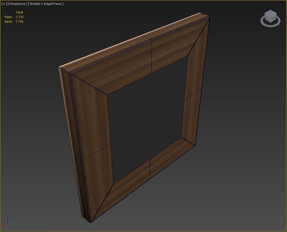 Wall clock 3D model_17