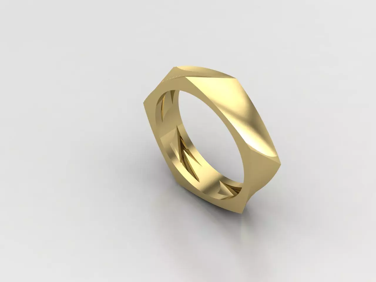 Ring for man 10 3D print model_0