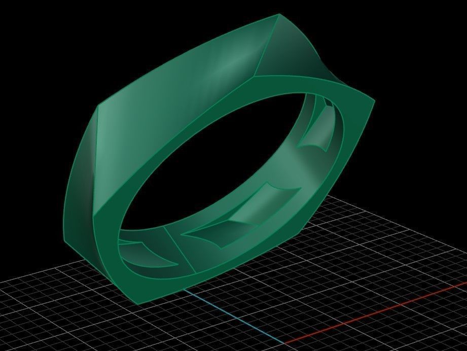Ring for man 10 3D print model_5