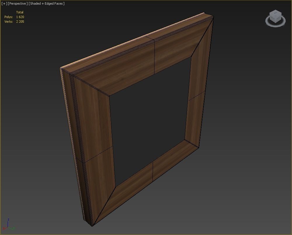 Wall clock 3D model_17