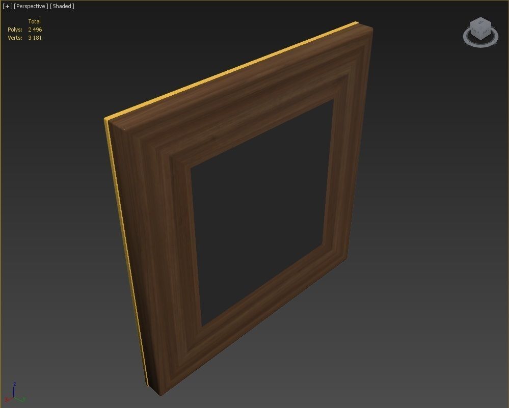 Wall clock 3D model_16