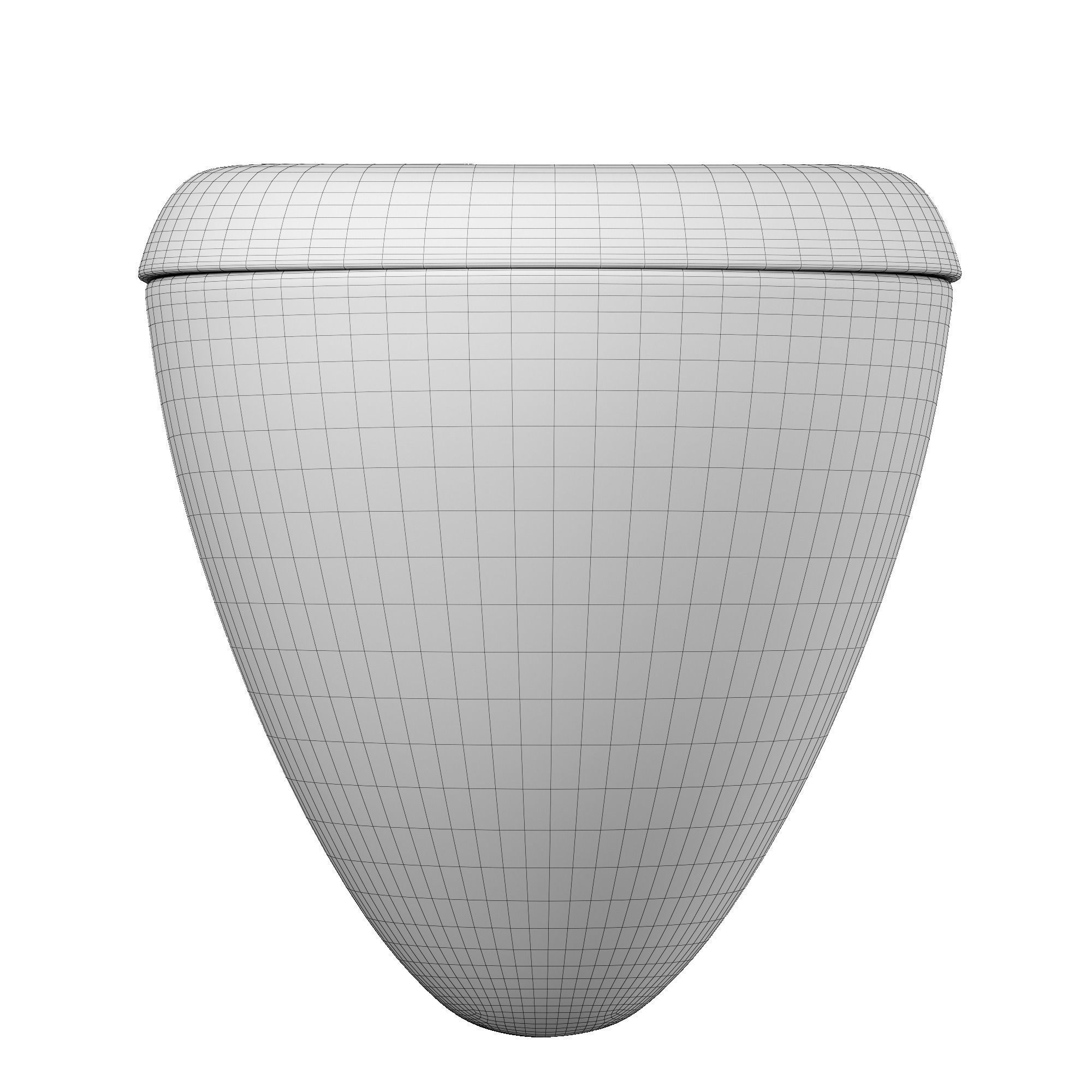 Wall Hung Water closet toilet 3D model Modeled in 3ds max  3D model_11